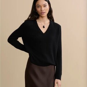 NWT - Flynn Cashmere Sweater in Black - Size XS